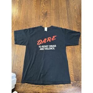 Mens DARE vintage shirt size Large